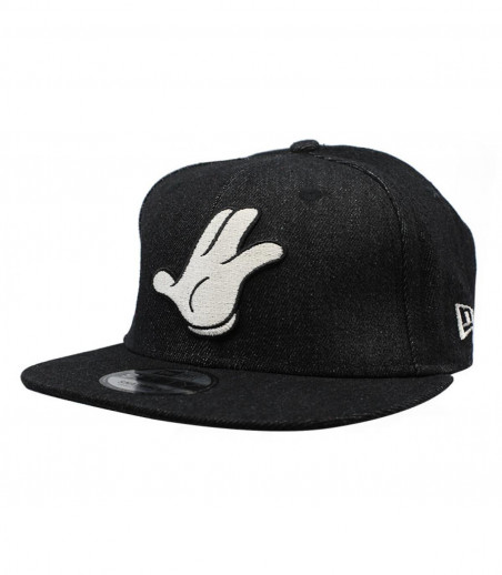Snapback Street Mickey Denim 9Fifty black New Era Snapback Street Mickey Denim 9Fifty black New Era
